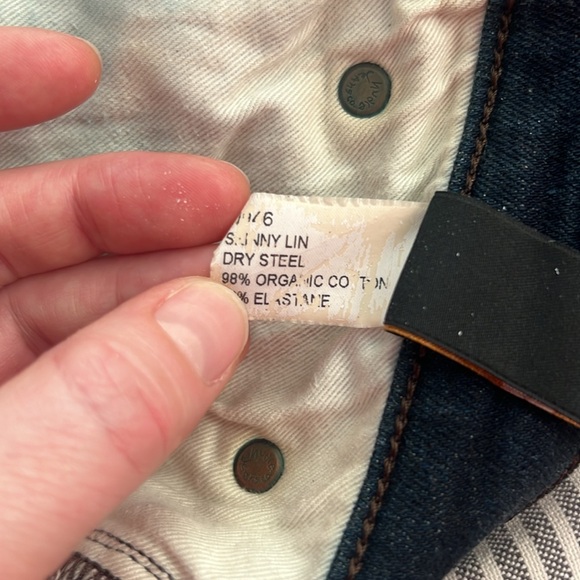 Nudie Jeans, Organic Skinny Jeans, Women’s - Size 32, Inseam 32 - Picture 8 of 10